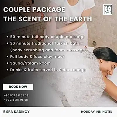 THE SMELL OF THE EARTH COUPLES SPA PACKAGE
