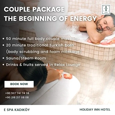 THE BEGINNING OF ENERGY COUPLES SPA PACKAGE